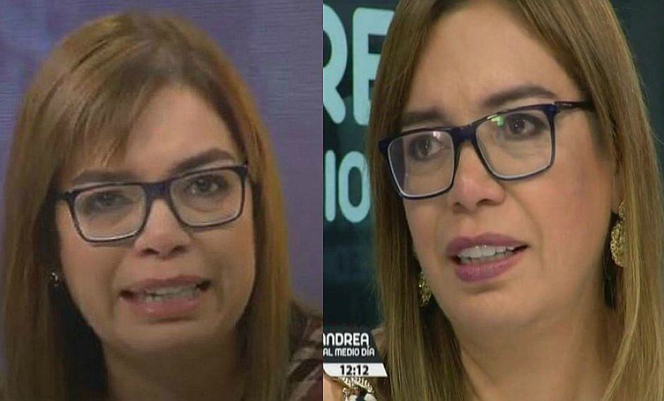 Milagros Leiva llora por bebé fallecido