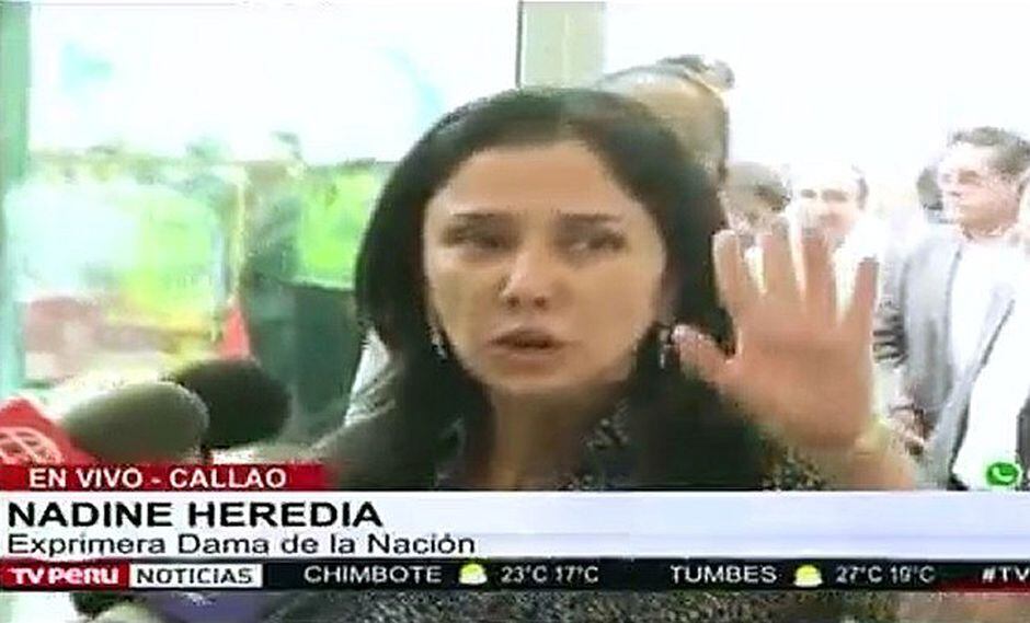 Nadine Heredia: le gritan "ratera" en el aeropuerto y ella reacciona así (VIDEO)