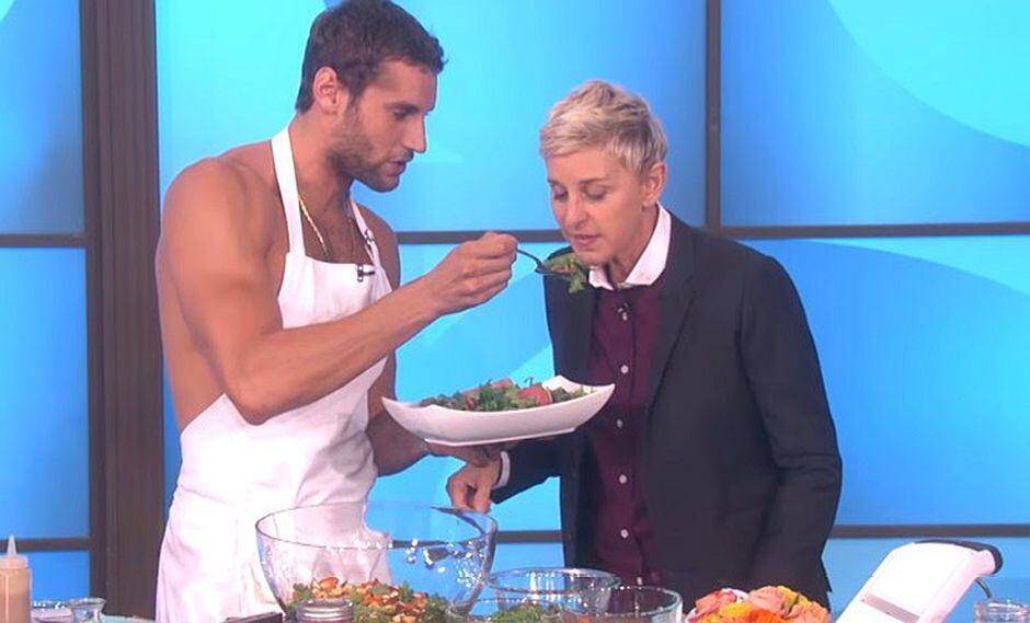 Franco Noriega, el chef peruano más sexy del mundo, cocinó para Ellen DeGeneres