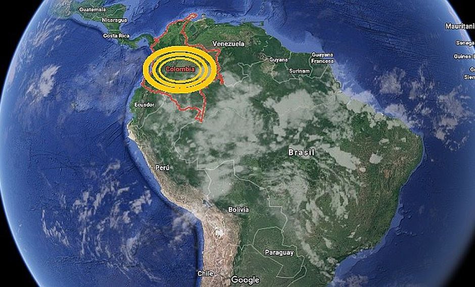 Colombia: sismo de 5.4 grados remeció Santander