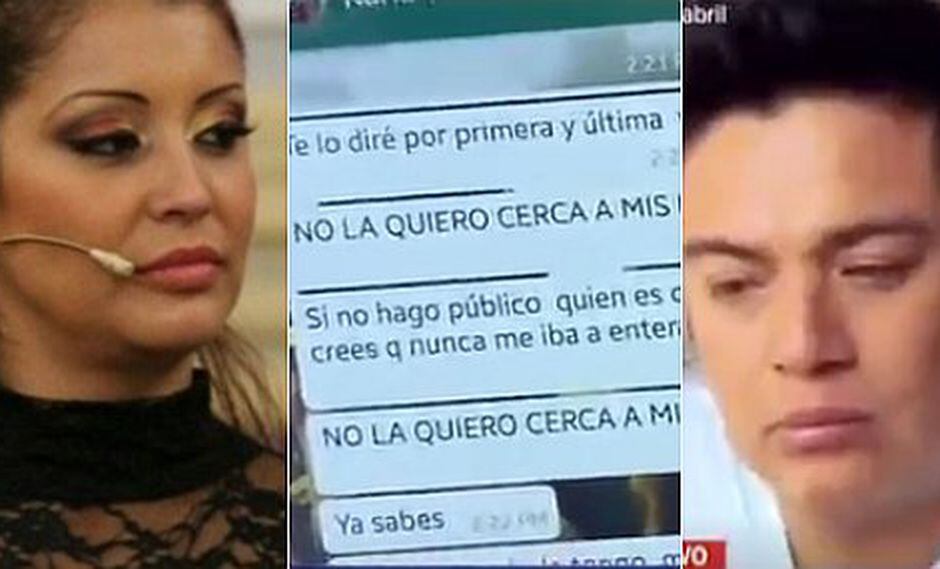 Leonard León muestra mensajes de 'advertencia' que le envió Karla Tarazona (VIDEO)