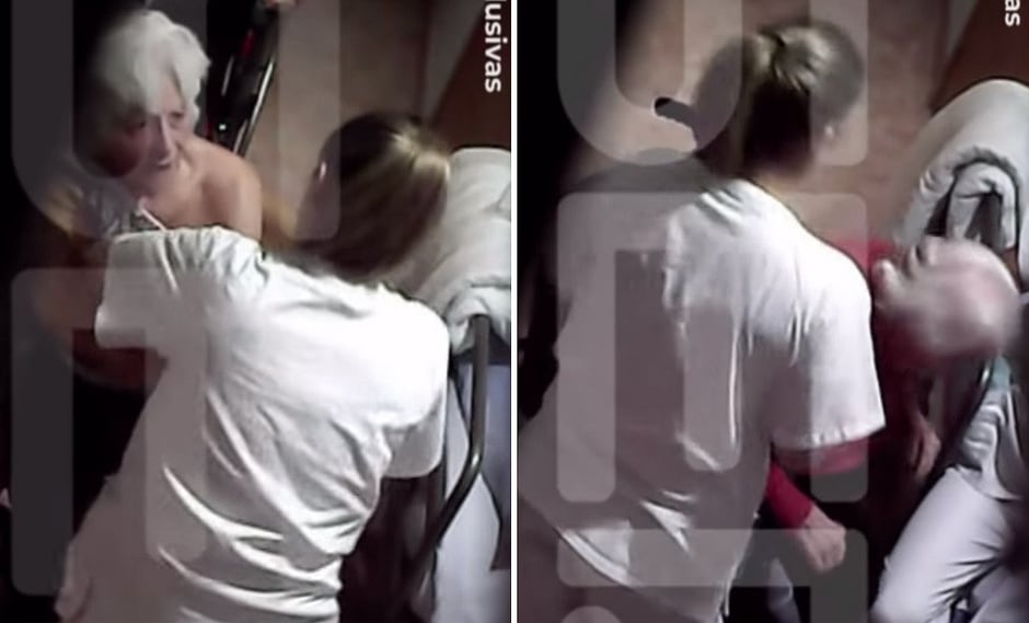 Enfermeros golpean, insultan y amenazan a ancianos en asilo (FOTOS)