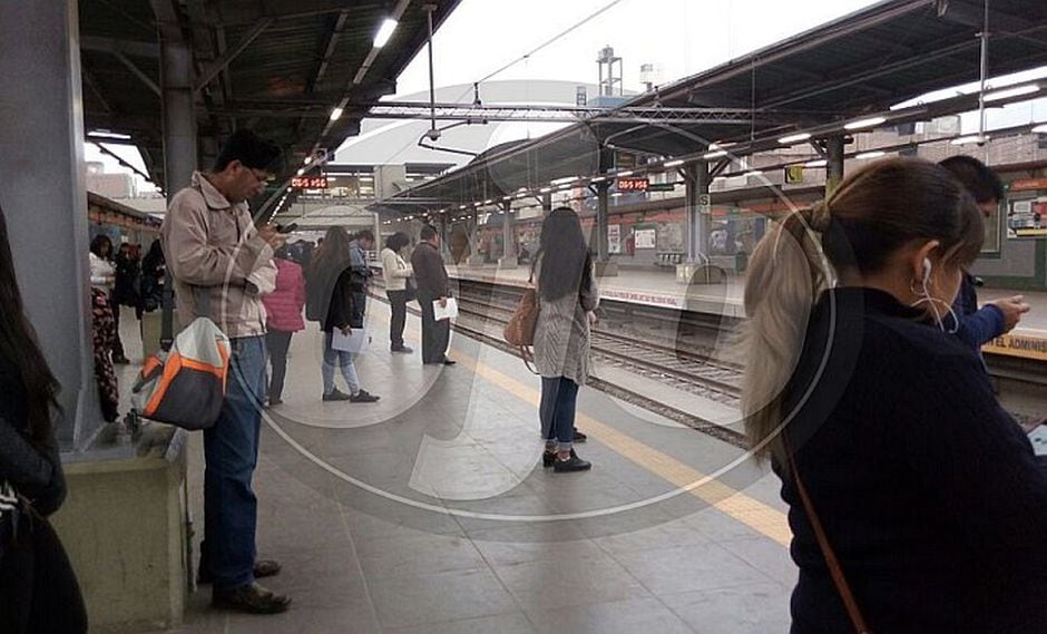 Metro de Lima: pasajeros quedan varados por fallas mecánicas en la Línea 1 (VIDEO)