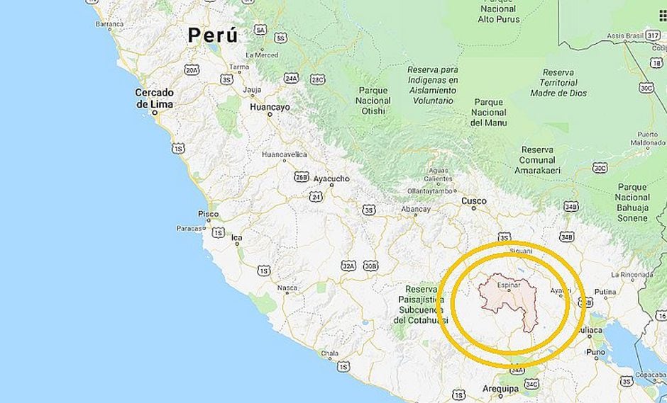 Sismo de 4.3 grados se registró en Cusco esta madrugada