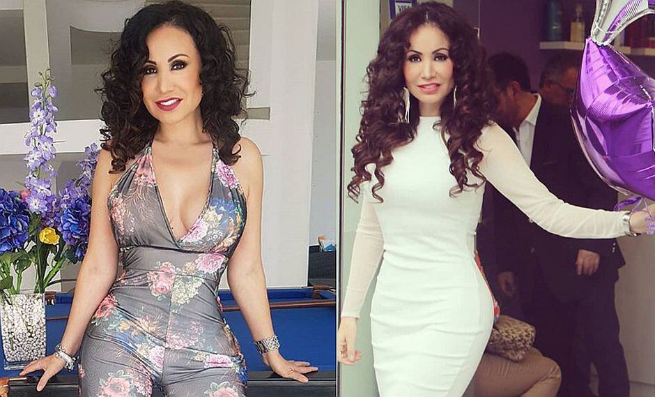 Janet Barboza celebra su cumpleaños con hermoso vestido y decoración