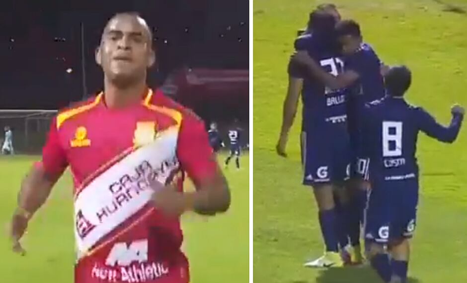 Sport Huancayo con un expulsado empata 1-1 contra Sporting Cristal