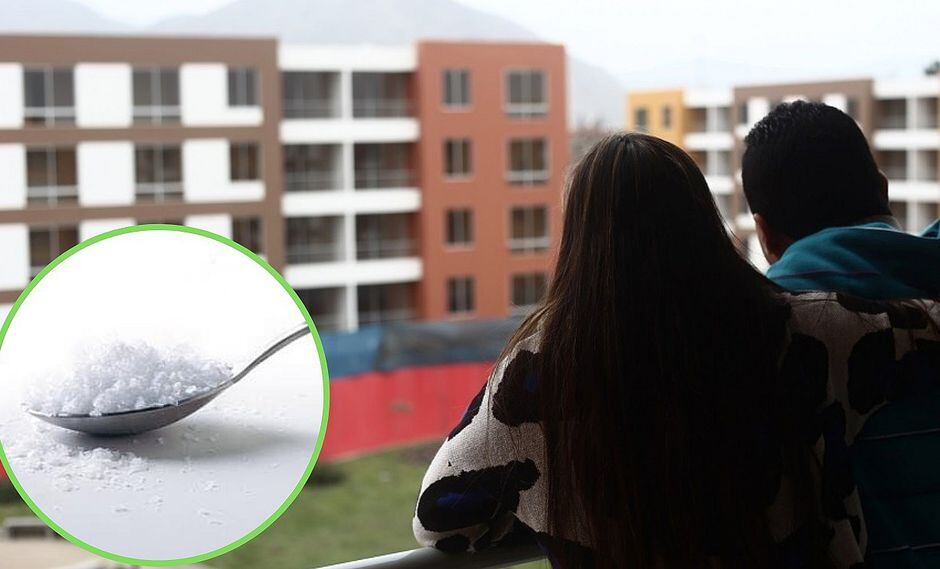 Limpia de casa con sal