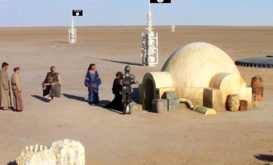 Yihadistas toman el planeta "Tataouine" de Star Wars