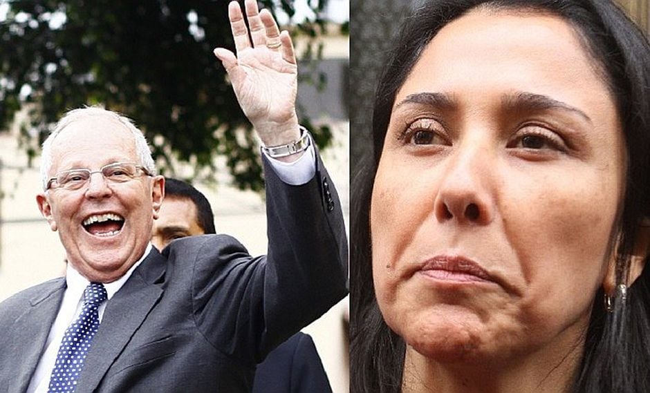 Pedro Pablo Kuczynski se ríe de Nadine Heredia en la FAO