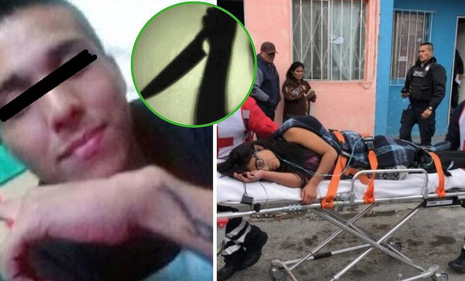 Expareja le clavó cuchillo en la espalda y ella sale a pedir ayuda