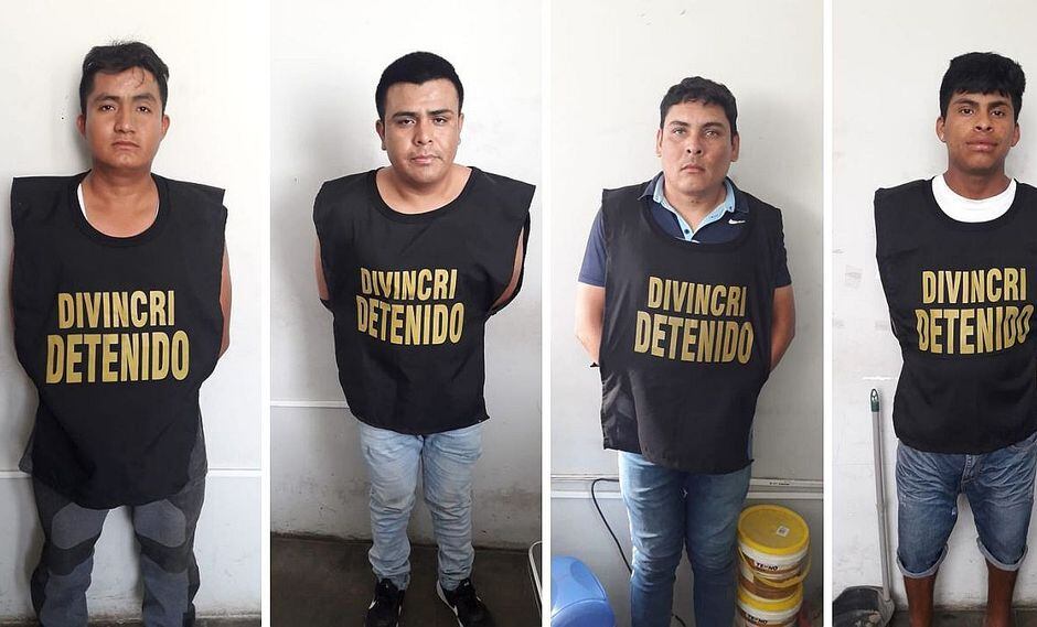 Detienen a 4 miembros de presunta banda de "marcas" que pretendía atacar a empresario pesquero