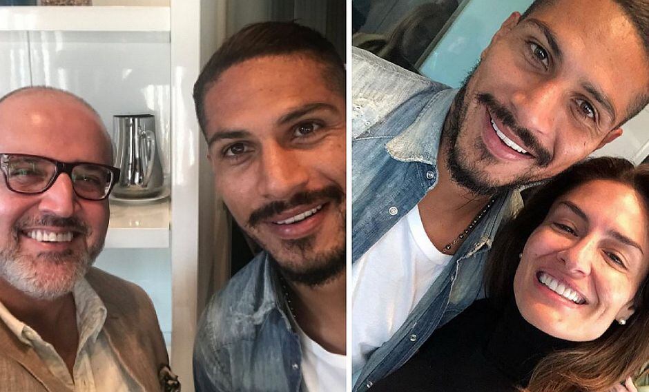Beto Ortiz y Mávila Huertas comparten fotos de reunión con Paolo Guerrero (FOTOS)