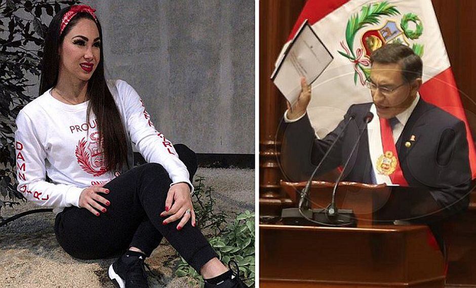 Melissa Loza a Martín Vizcarra: "Por fin escuchó al país, valiente presidente"