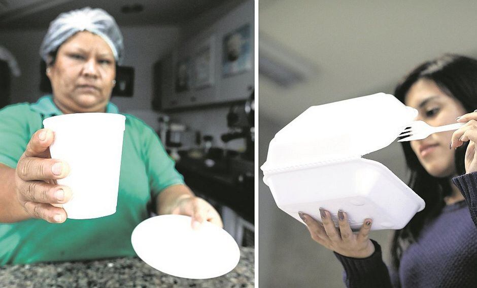 Regulan uso de plástico, tecnopor y cañitas en el Perú tras aprobación de ley