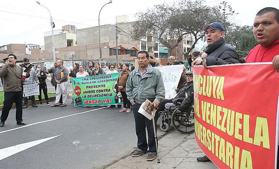 Cercado de Lima: Vecinos protestan y piden terminar con bypass