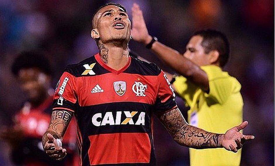 Paolo Guerrero y la fuerte sanción que recibiría del Flamengo según prensa brasileña