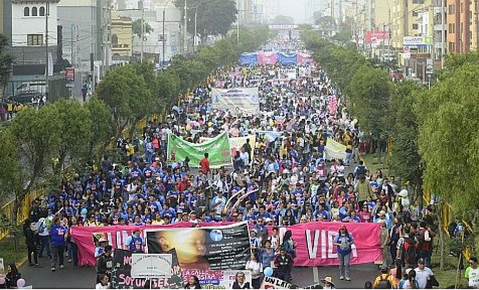 Marcha por la Vida: Cientos de personas se movilizaron para defender los derechos de nacer