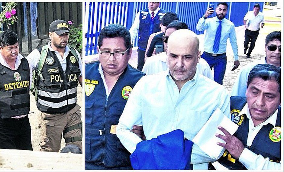 Capturan a dos alcaldes de Lima por tráfico de terrenos y peculado (FOTOS)