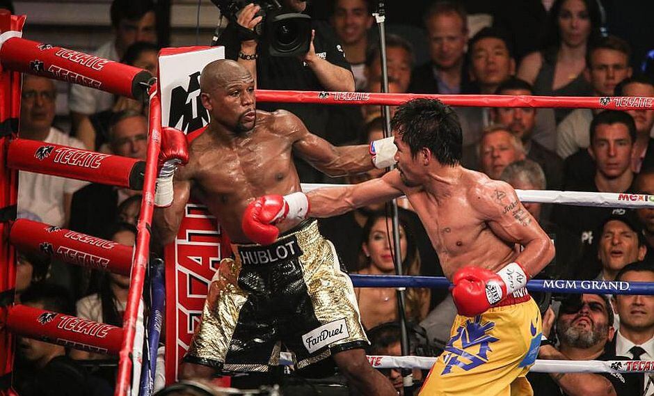 Mayweather se corre de Pacquiao y confirma que lo suyo es el esquive