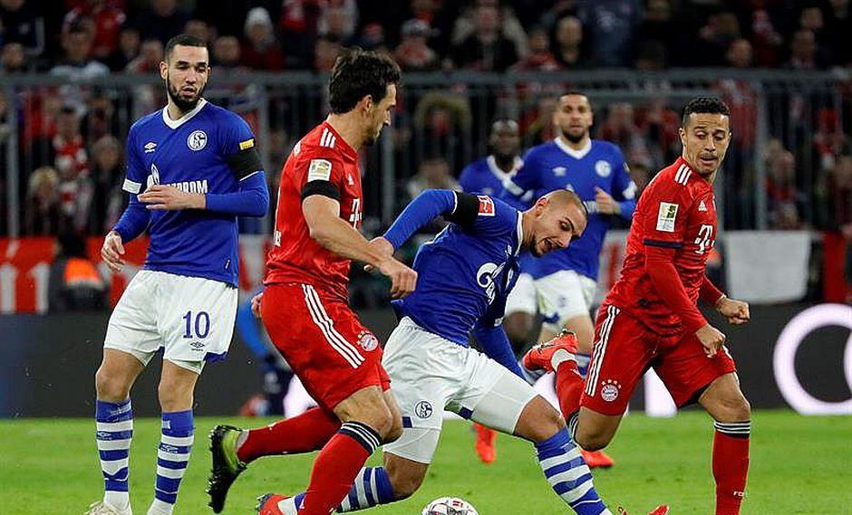 Bayern vence al Schalke y ya está a cinco puntos del líder Dortmund