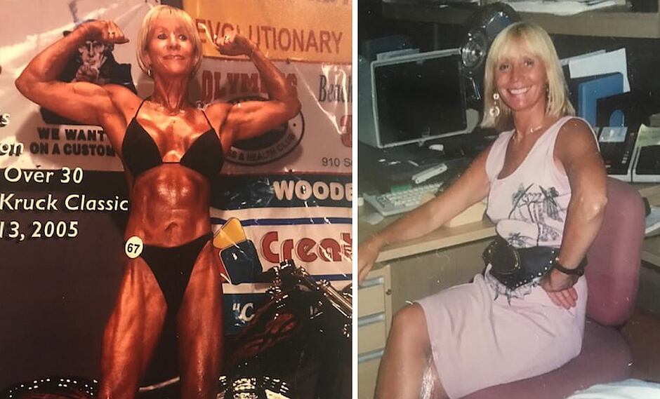 Abuelita de 75 años afirma que fisicoculturismo la salvó de la depresión luego de quedar viuda