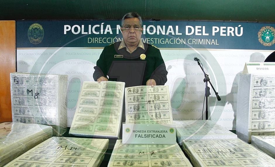 Policía encuentra taller clandestino donde hicieron 20 millones de dólares falsos │FOTOS