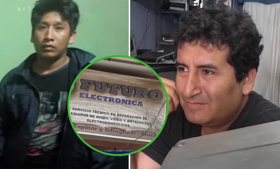 Sujeto se roba un televisor y lleva a repararlo a su dueño (VIDEO)