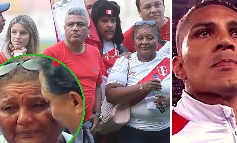 Paolo Guerrero: El conmovedor llanto de Doña Peta durante marcha pacífica (VIDEO)