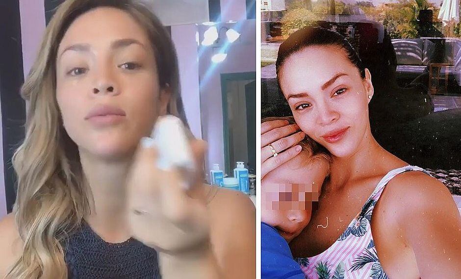 Sheyla Rojas sube video maquillándose y responde cuando la mandan a cuidar a su hijo