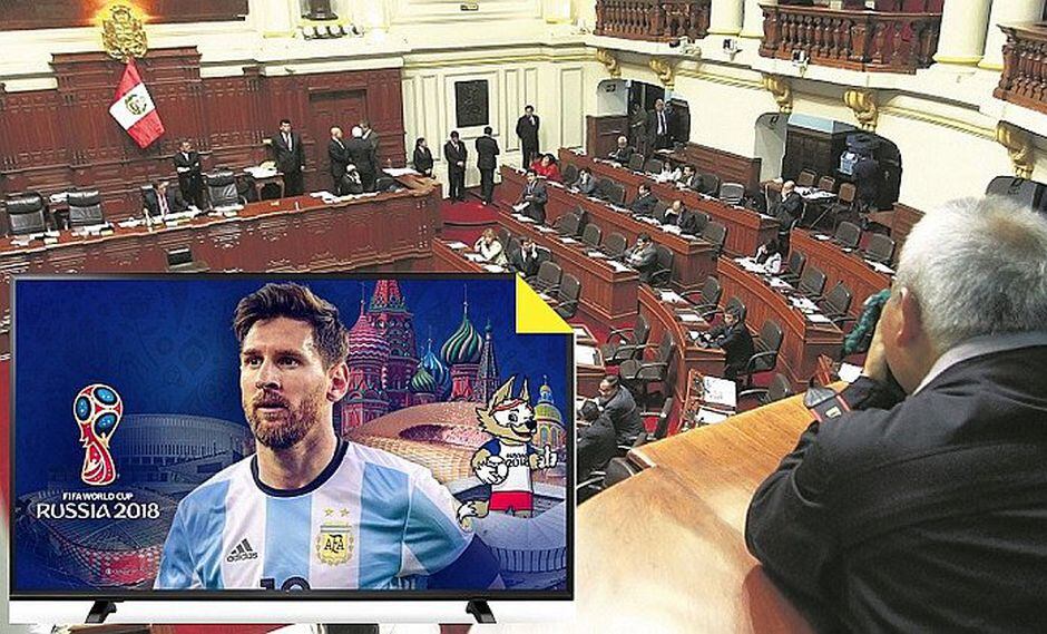 ¿El Congreso compró televisores con el fondo público para ver el mundial Rusia 2018?