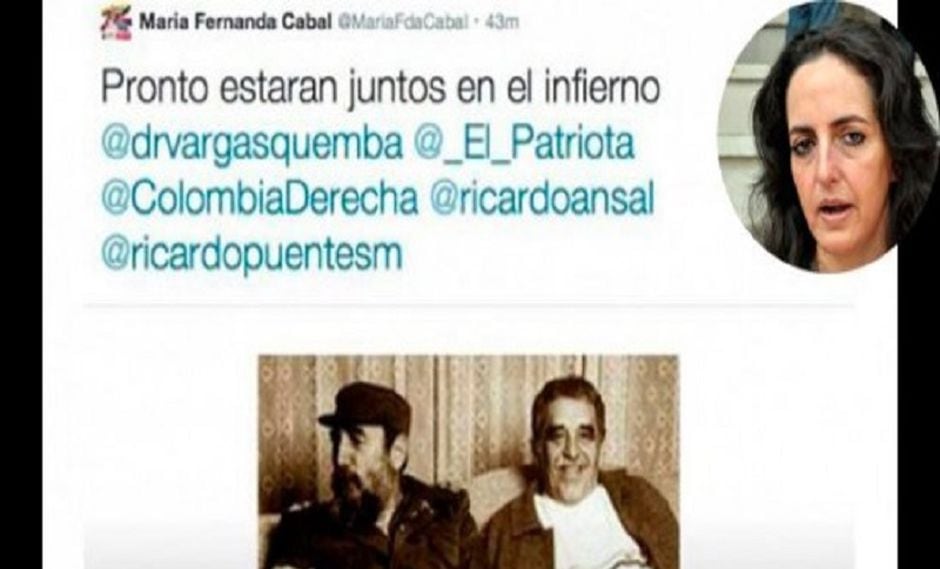 Colombia: Congresista le desea el infierno a Gabriel García Márquez