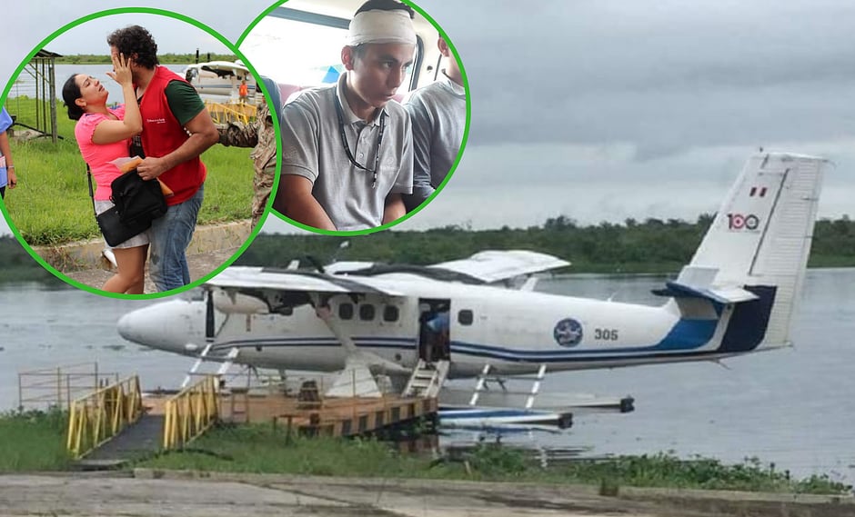 Ocupantes de avioneta cuentan cómo lograron sobrevivir tras caer en plena selva