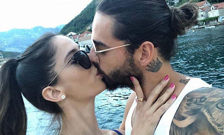 Maluma y su novia en 6 fotos que puedes imitar con el amor de tu vida