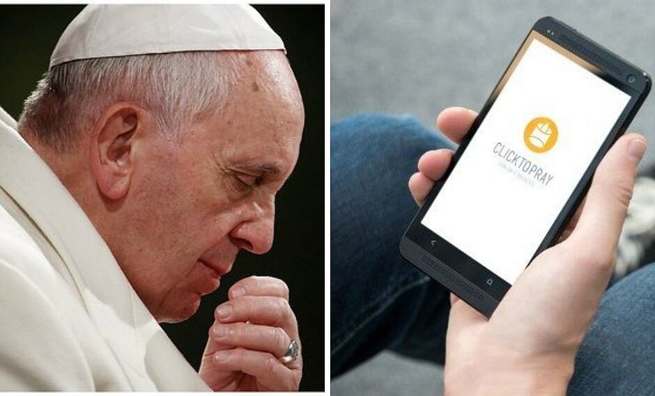 Papa Francisco lanza app para rezar en los celulares