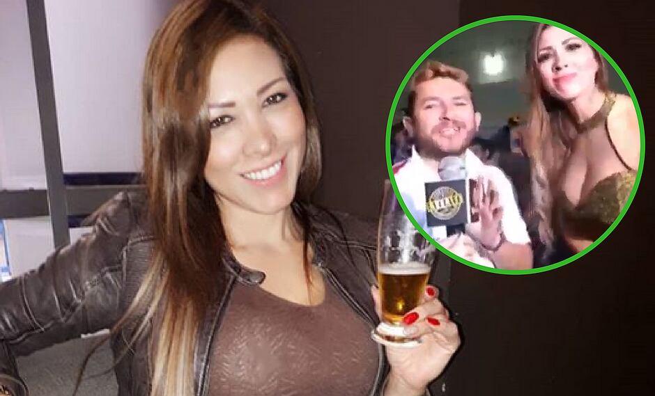 Reportero comete tremendo blooper durante entrevista con Lucecita Ceballos (VIDEO)