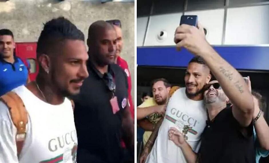 Paolo Guerrero aterriza en Brasil para entrenarse con Internacional