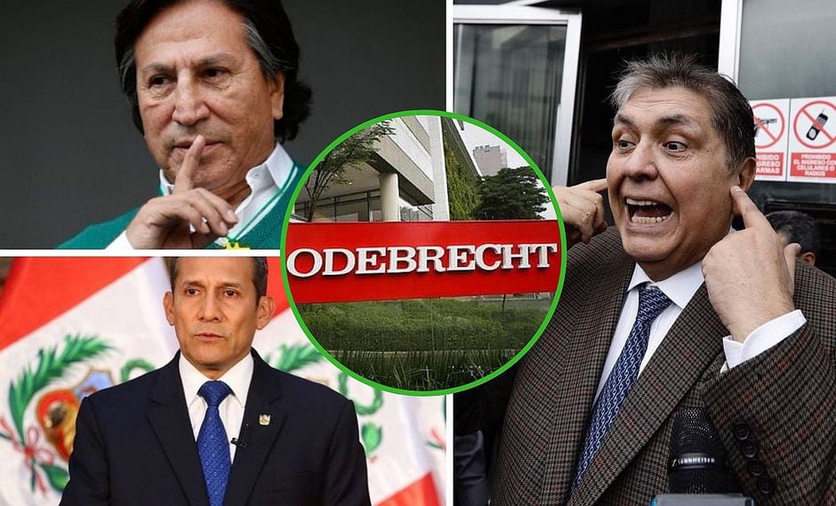 Funcionarios de Odebrecht confirman "coimas" a Alejandro Toledo, Alan García y Ollanta Humala