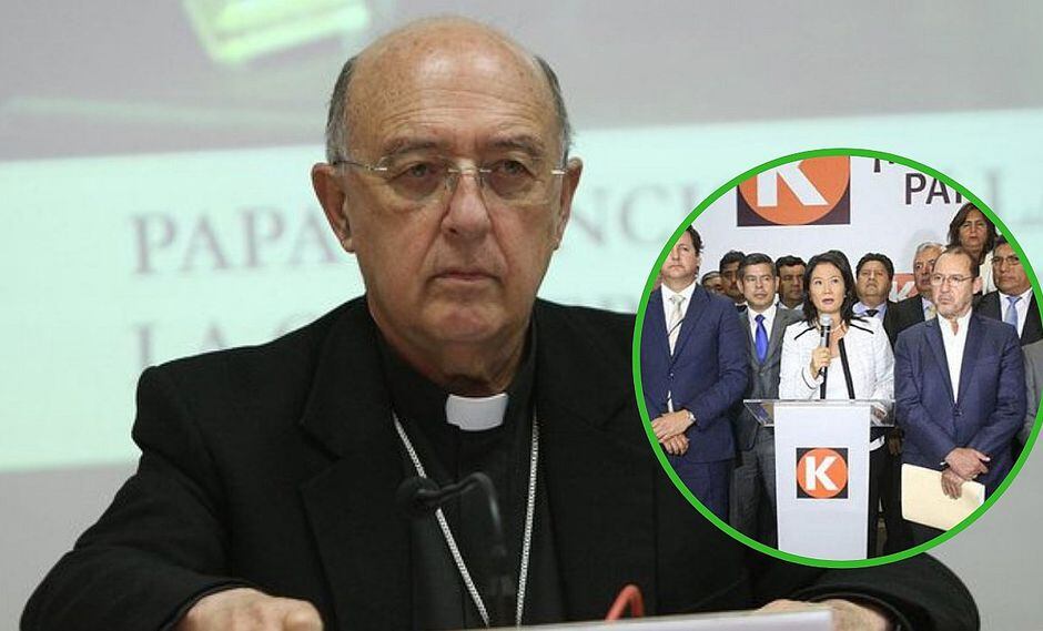 Arzobispo Barreto criticó la labor de Fuerza Popular y congresista fujimorista le pide que renuncie