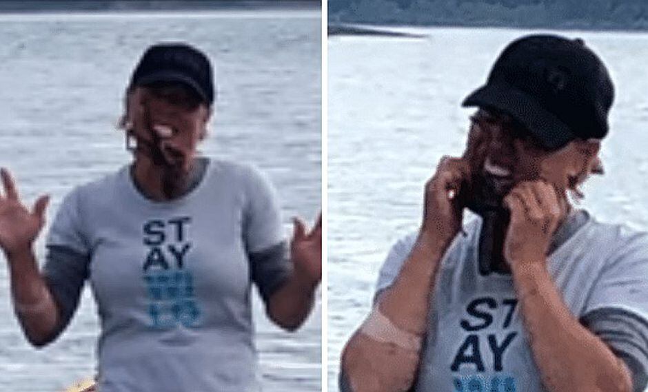 Pulpo ataca en el rostro a mujer que quería tomarse un foto "creativa" | VIDEO