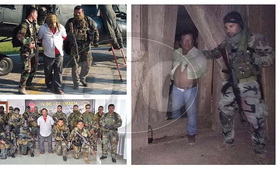 Programa de recompensas: capturan a buscado traficante de drogas en el Vraem (FOTOS)