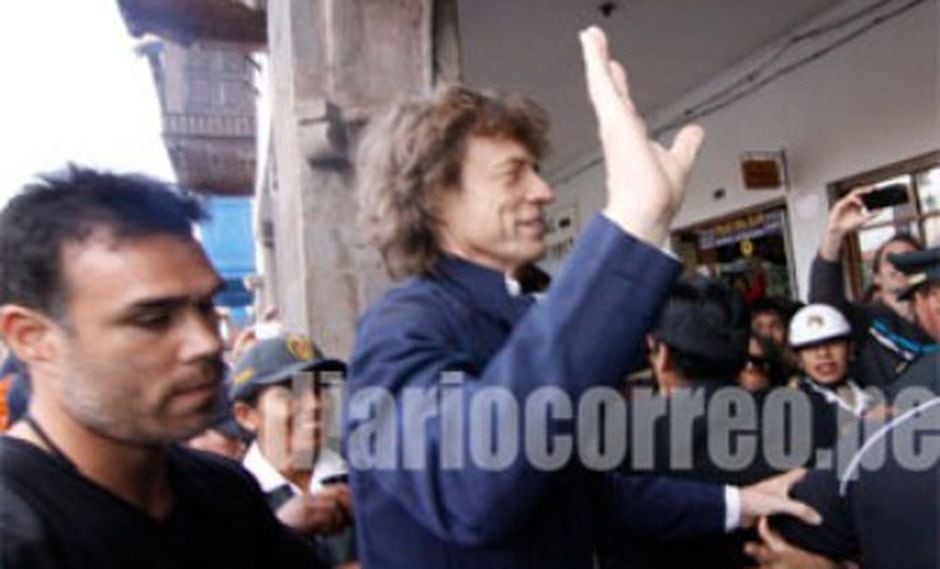 Mick Jagger se despide del Perú y viaja a Brasil