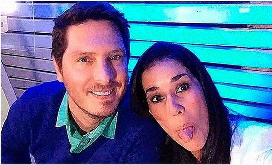 Gianella Neyra se despidió tiernamente de Cristian Rivero por su viaje a Rusia