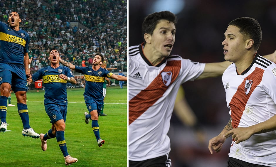 Boca Juniors y River Plate igualaron 2-2 por la final de la Copa Libertadores 2018