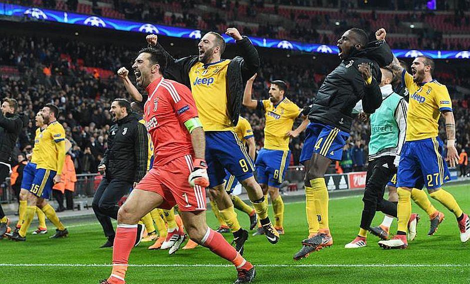 Juventus continúa en la Champions al vencer 1-2 al Tottenham