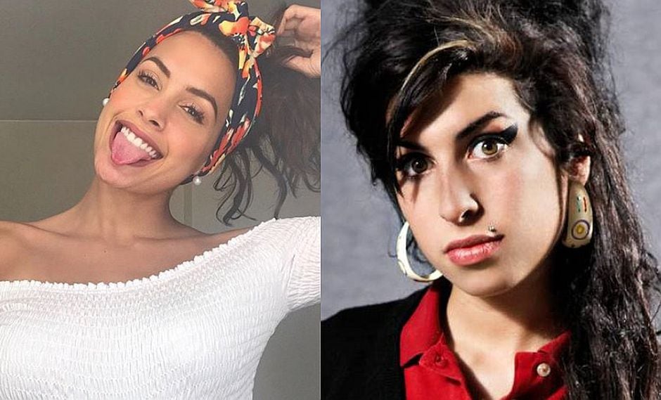 Milett Figueroa imitó a Amy Winehouse con canto y hermosa prenda