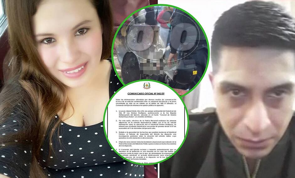 Ejército revela detalle clave sobre militar sospechoso de asesinar a joven hallada en cilindro
