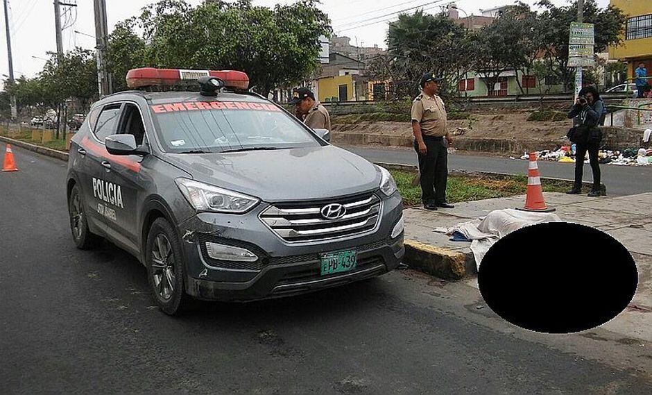 Carabayllo: indigente muere arrollado y vehículo se da a la fuga (VIDEO)