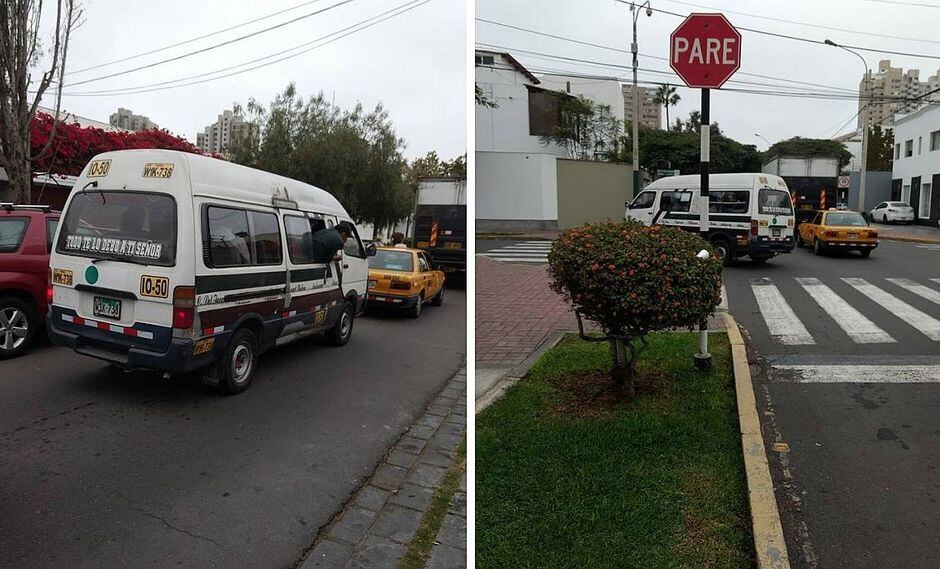 Vecinos de San Isidro se indignan al ver combi en sus calles, pero lo trolean (FOTOS)