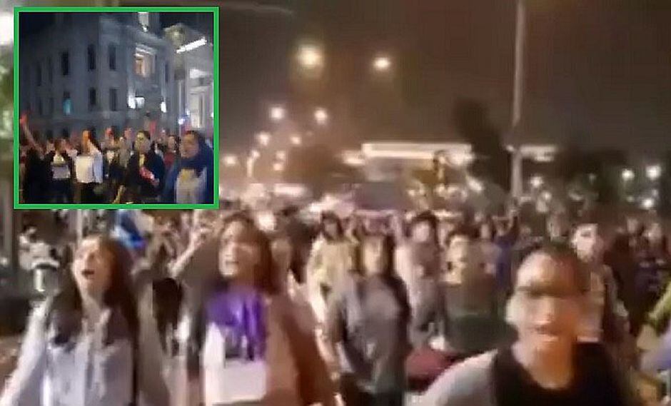 Mujeres marchan en las calles y protestan tras agresión a Eyvi Liset (VIDEO)