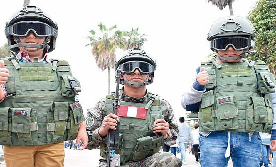 Ejército del Perú dicta cursos de verano para los más pequeños de la casa